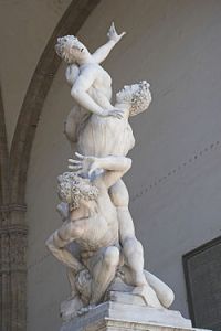 The Rape of the Sabine Women by Giambologna (1579-1583)