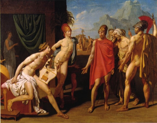 The Envoys of Agamemnon by Ingres